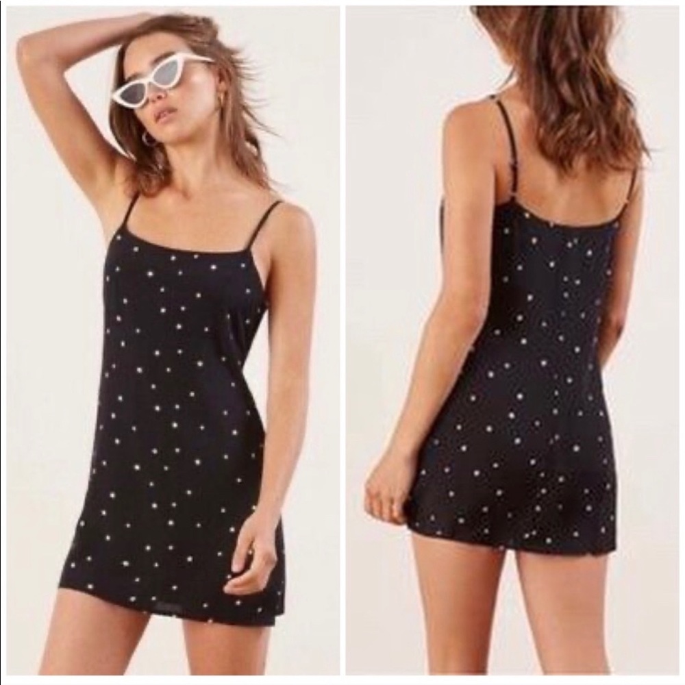 Reformation | Lindsay Mini Dress in Satellite New